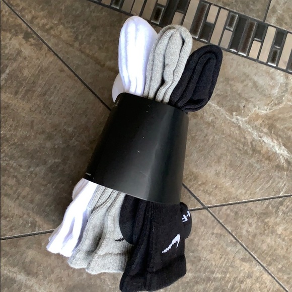 NIKE EVERYDAY COTTON CUSHIONED CREW SOCKS MEN’S - Picture 3 of 14